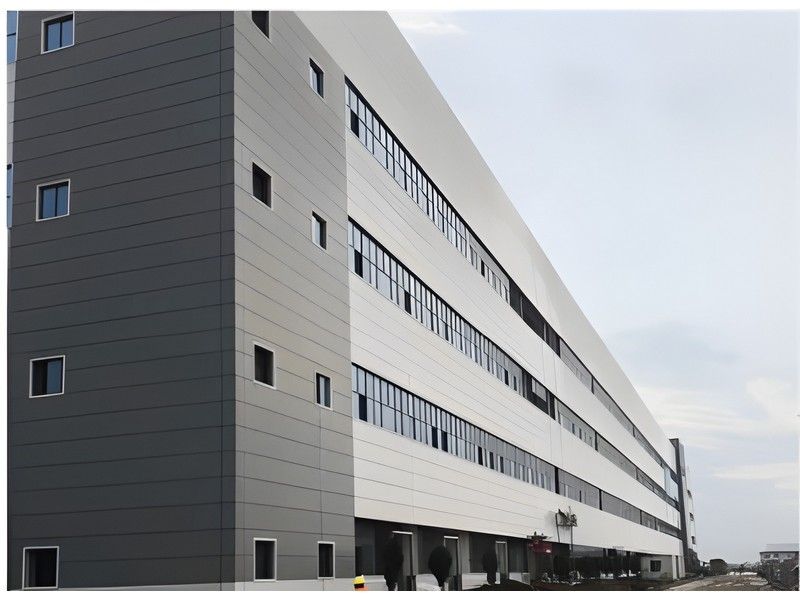 鋼結(jié)構(gòu)廠房彩鋼、鋁鎂錳巖棉案例