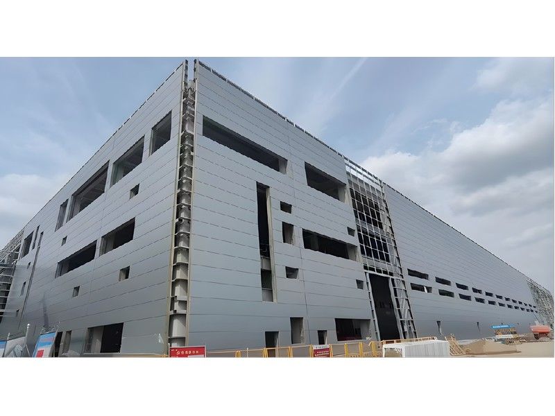 鋼結(jié)構(gòu)廠房彩鋼、鋁鎂錳巖棉案例