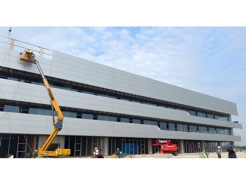 鋼結(jié)構(gòu)廠房彩鋼、鋁鎂錳巖棉案例