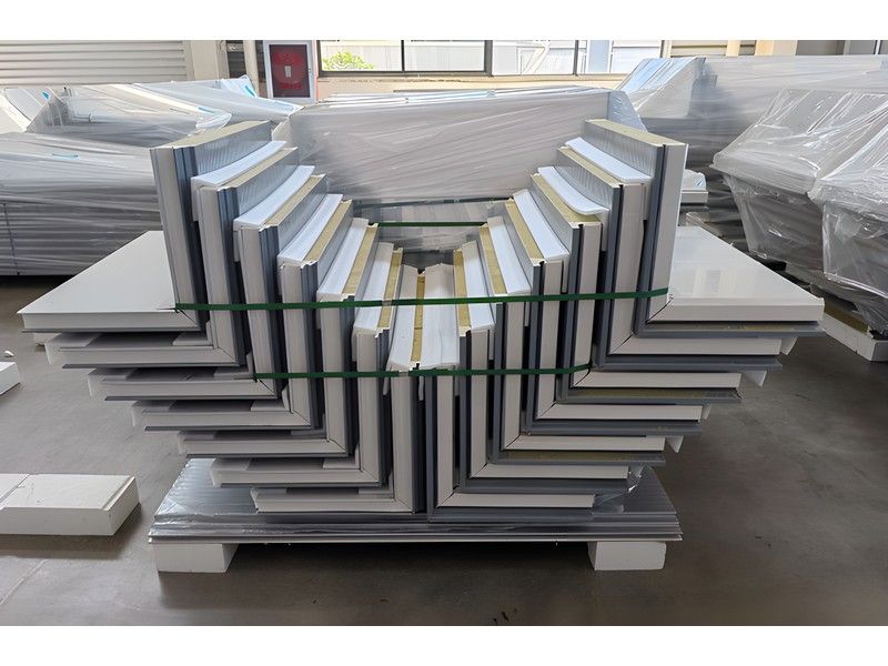 鋼結(jié)構(gòu)廠房彩鋼、鋁鎂錳巖棉案例