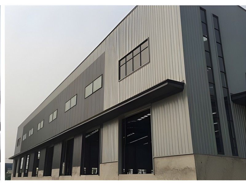 鋼結(jié)構(gòu)廠房彩鋼、鋁鎂錳巖棉案例