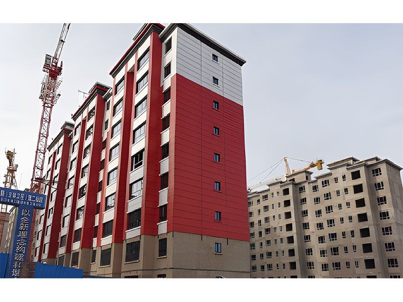 鋁合金裝飾保溫一體板案例