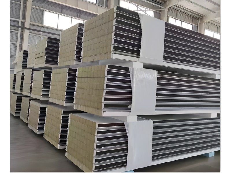 鋼結(jié)構(gòu)廠房彩鋼、鋁鎂錳巖棉案例