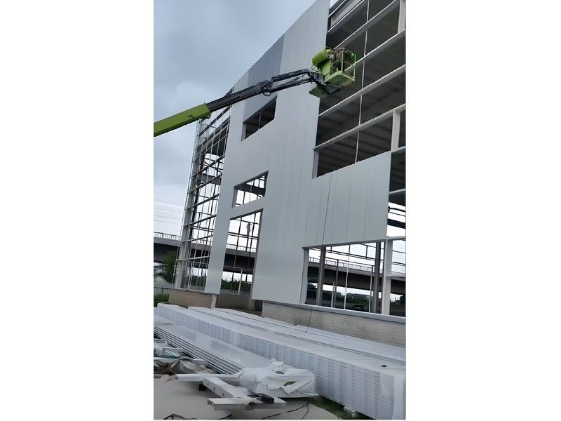 鋼結(jié)構(gòu)廠房彩鋼、鋁鎂錳巖棉案例