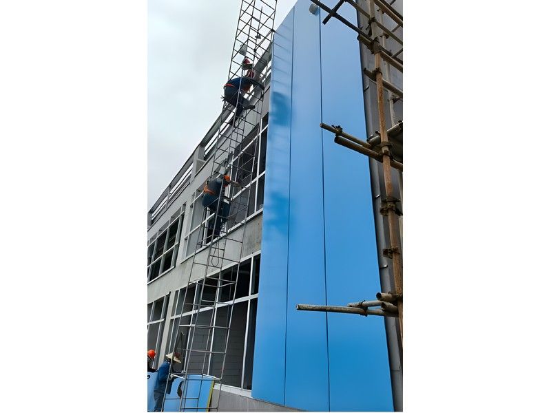 鋼結(jié)構(gòu)廠房彩鋼、鋁鎂錳巖棉案例