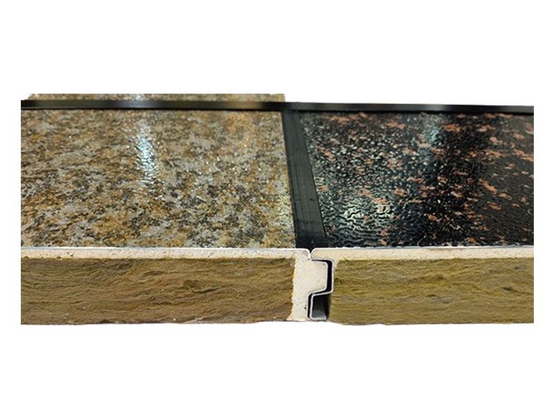 鋁合金巖棉保溫裝飾一體板